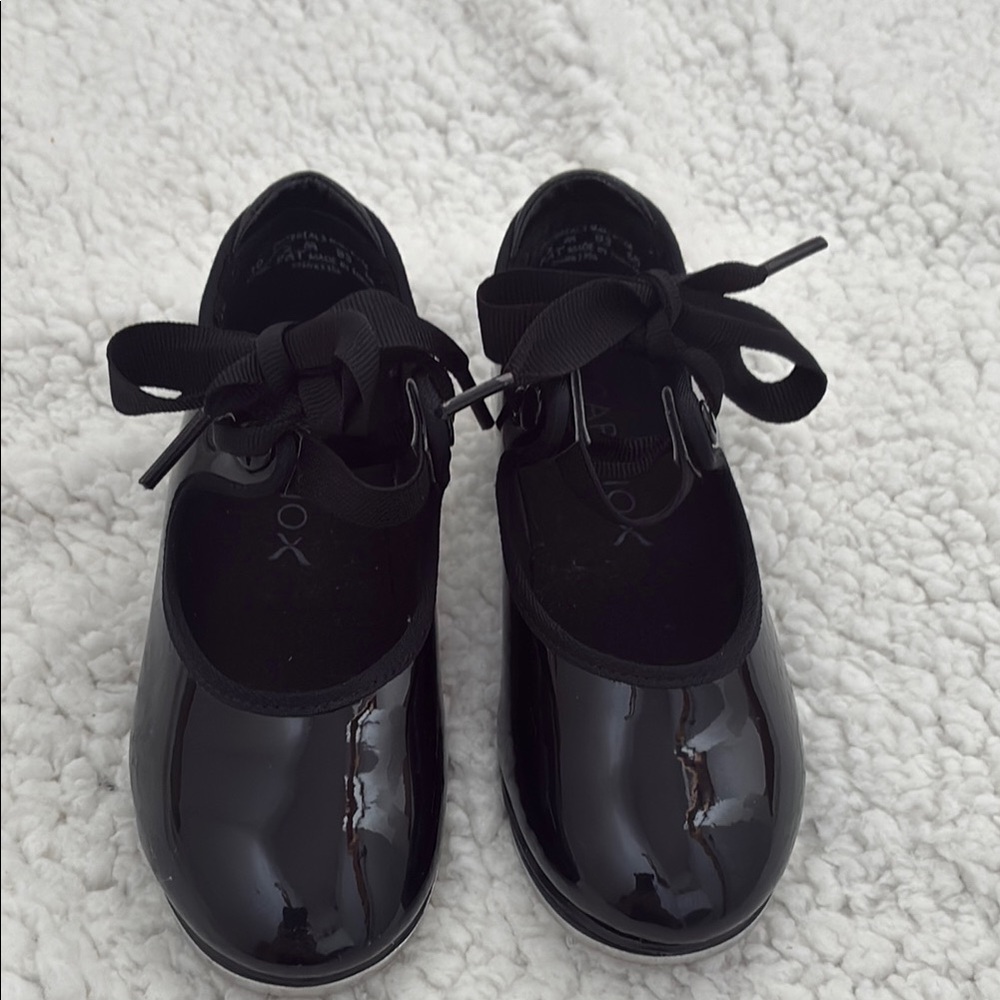Capezio TeleTone Little Girls Tap Dance Shoes - 10.5
